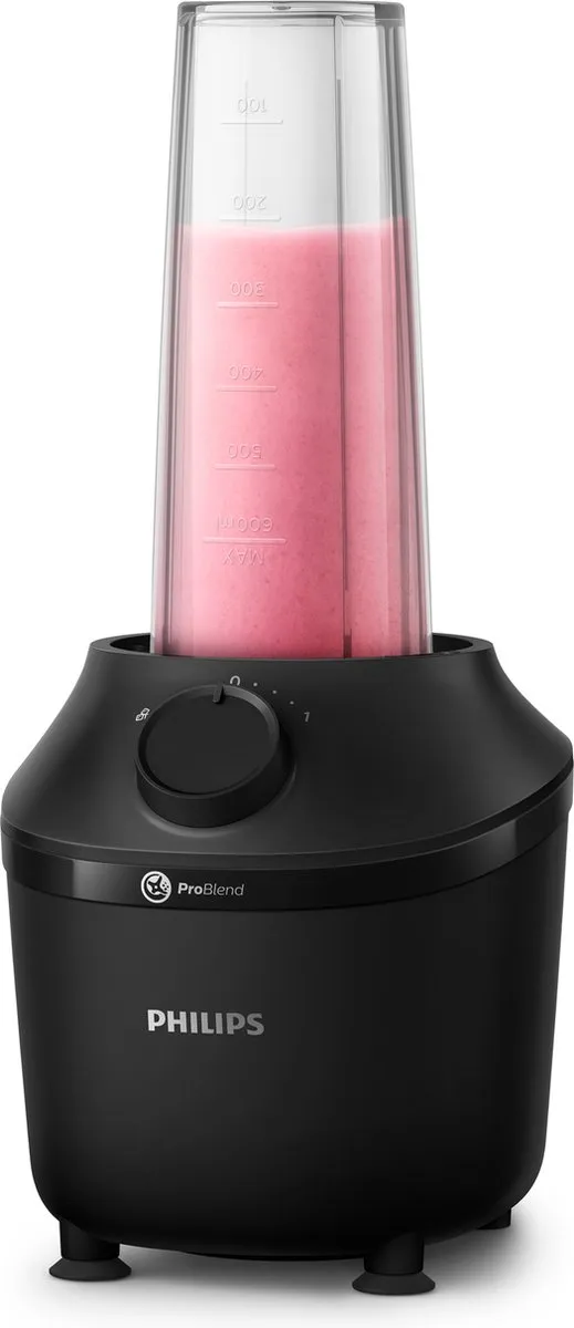 Philips 3000 Series HR2041/41 Blender - 450W - 1,9L - Zwart