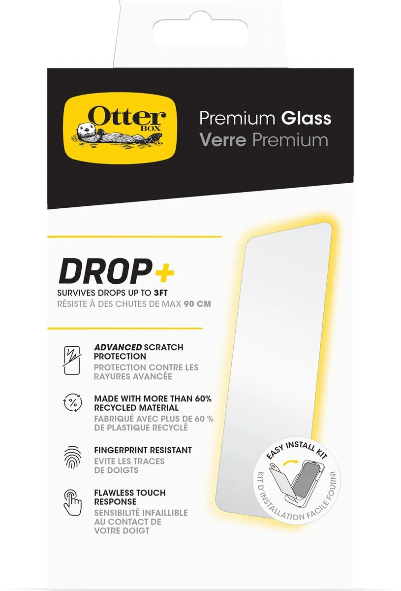 OtterBox Premium Glass Eco iPhone 16 Screenprotector