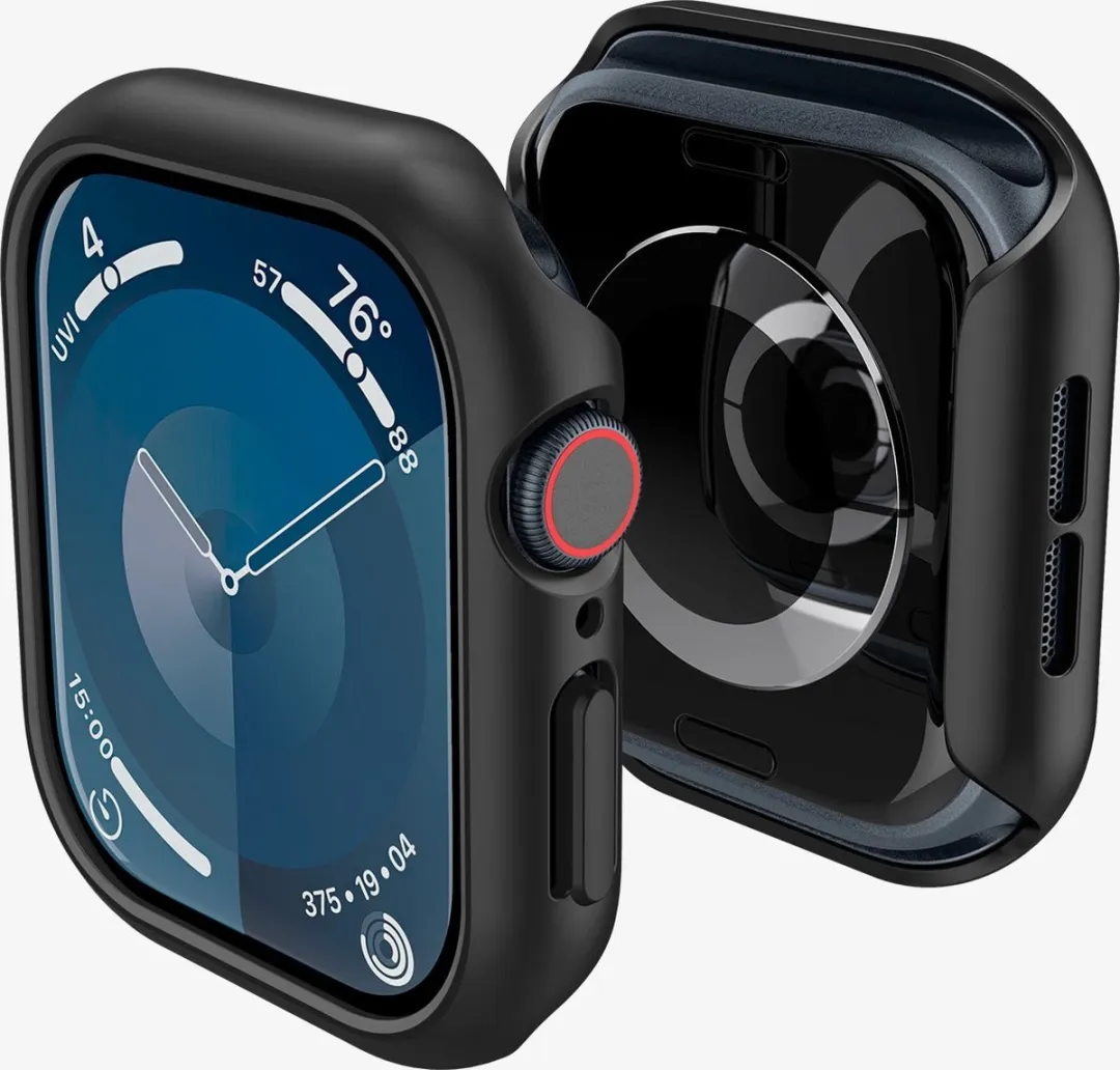 Spigen Dunne Fit Hoesje Apple Watch 10 46mm - Transparent