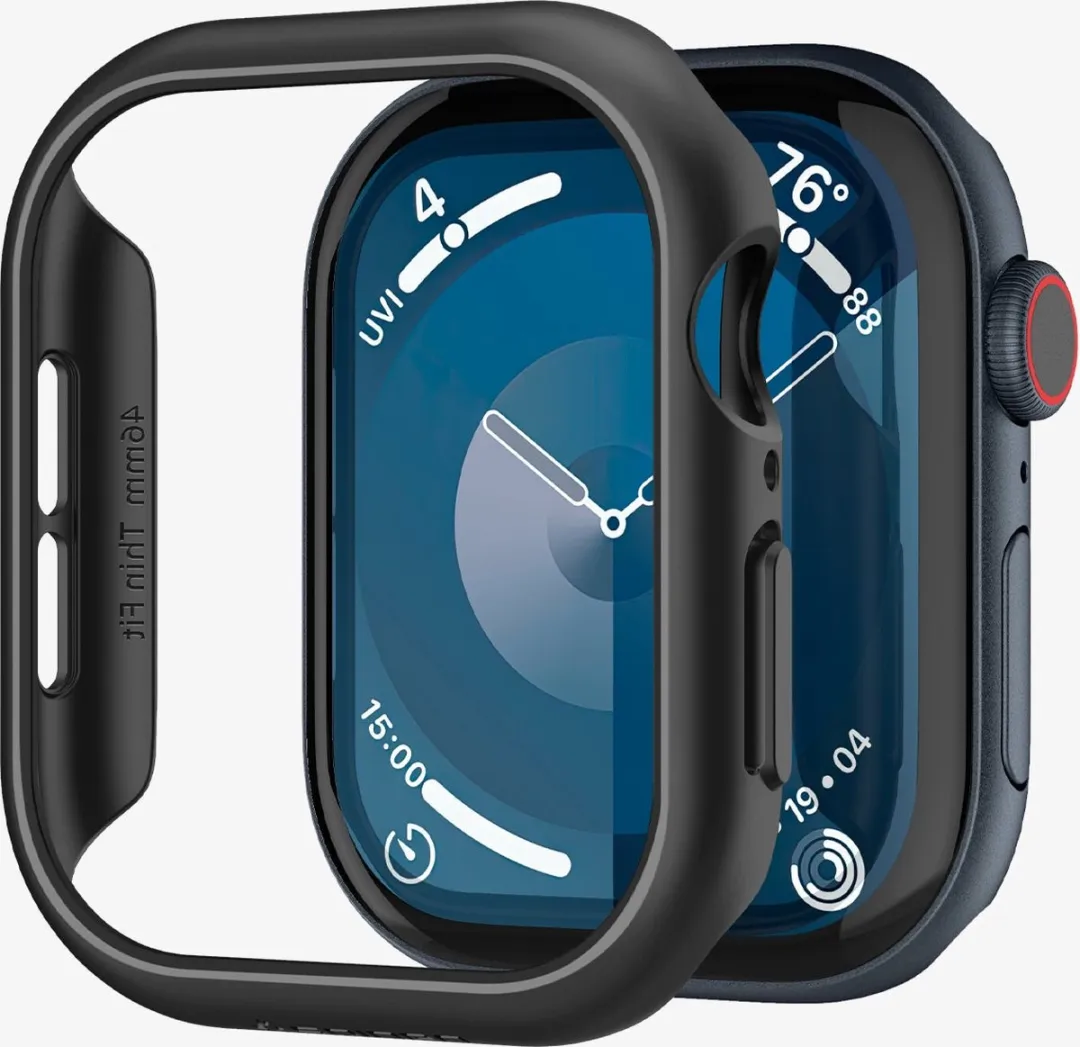 Spigen Dunne Fit Hoesje Apple Watch 10 46mm - Transparent