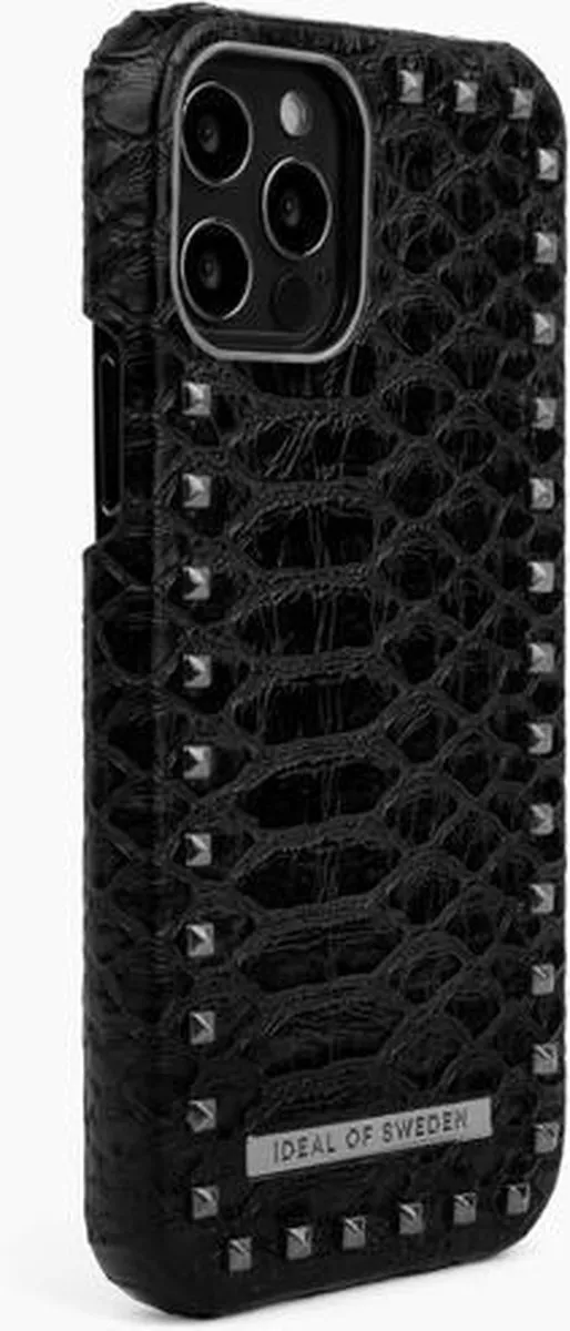 iDeal of Sweden Statement Case Unity iPhone 12/12 Pro - 3 Pasjes - Black Snake - afbeelding 5 van 6