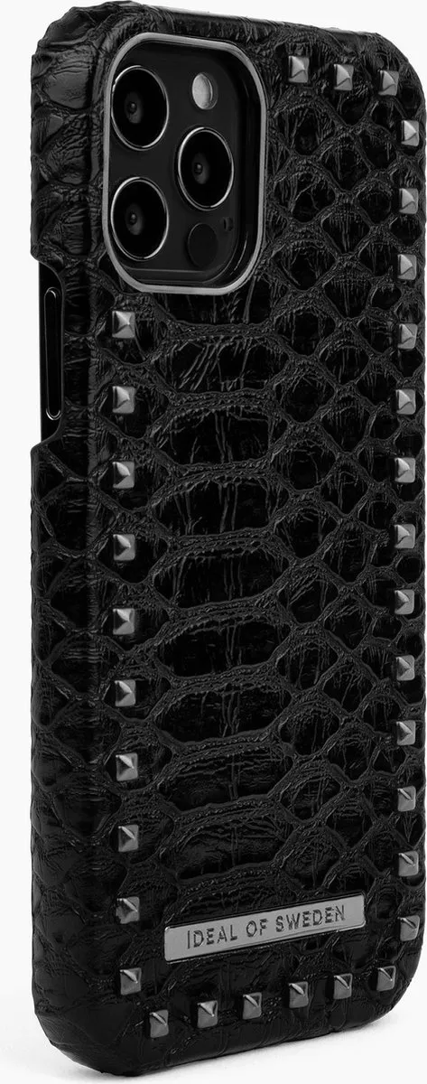 iDeal of Sweden Statement Case Unity iPhone 12/12 Pro - 3 Pasjes - Black Snake - afbeelding 2 van 6