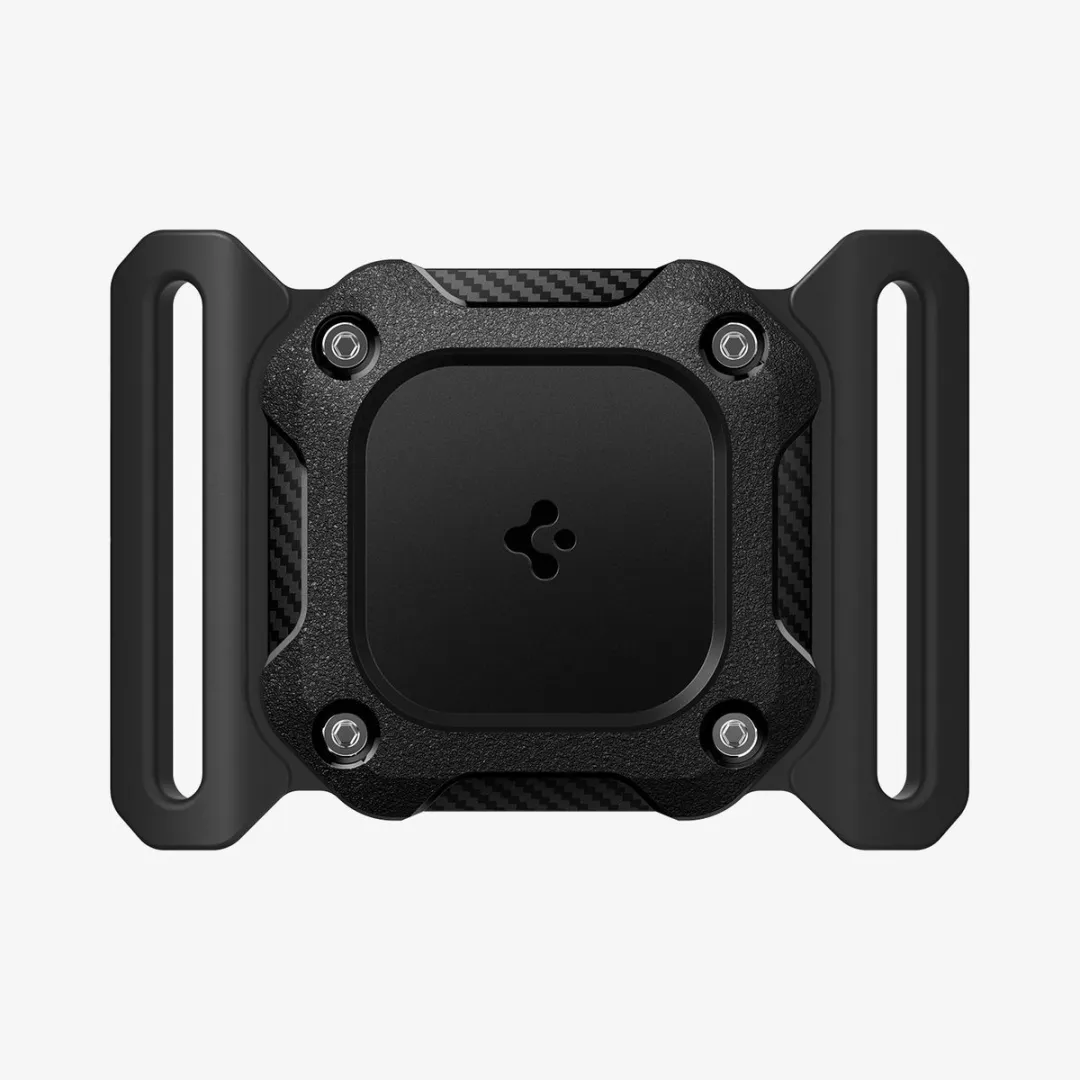Spigen Tough Armor AirTag Nekbescherming - Black