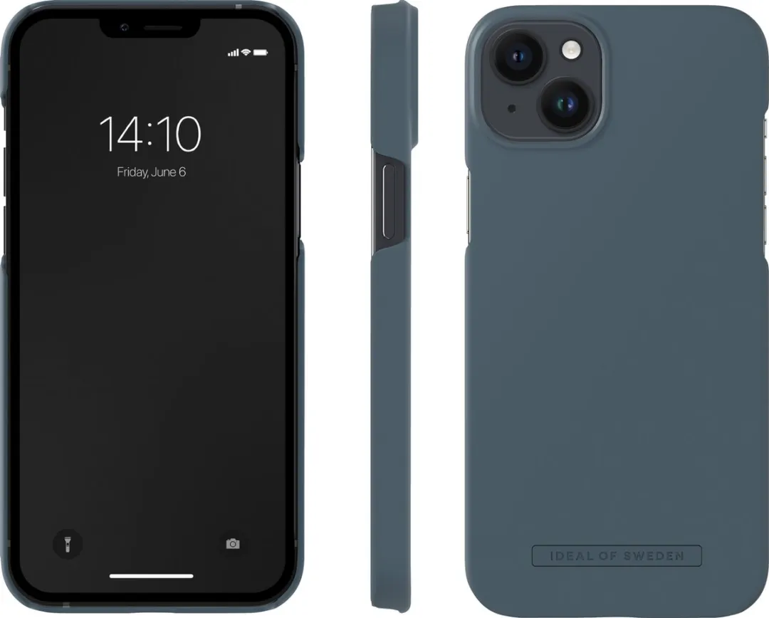 iDeal of Sweden iPhone 14 Plus Seamless Hoesje - Midnight Blue