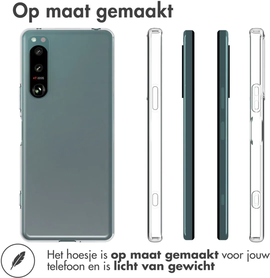 Accezz Hoesje Sony Xperia 5 IV - Transparant