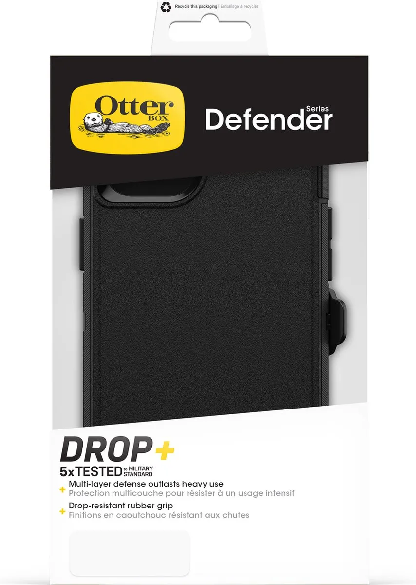 OtterBox Defender 77-92542 iPhone 15 Plus Hoes - Zwart - afbeelding 4 van 6