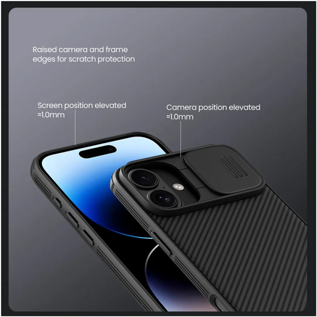 Nillkin CamShield Pro Hoes iPhone 16 Ultra - Zwart