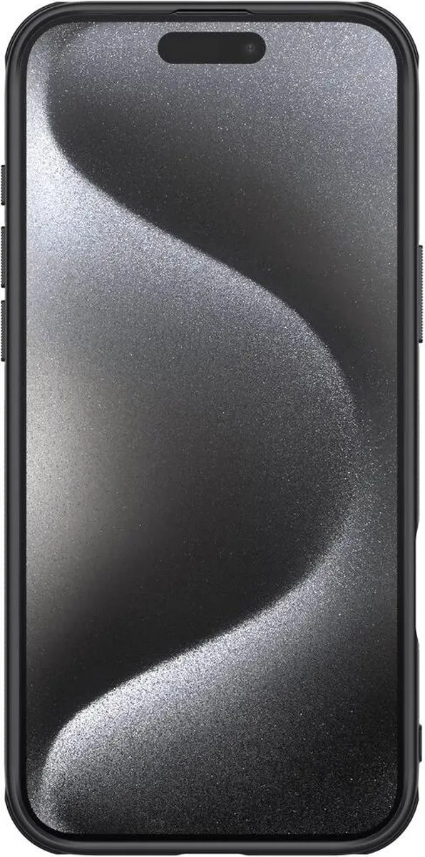 Nillkin Frosted Shield Hoesje iPhone 16 Pro - MagSafe - Zwart