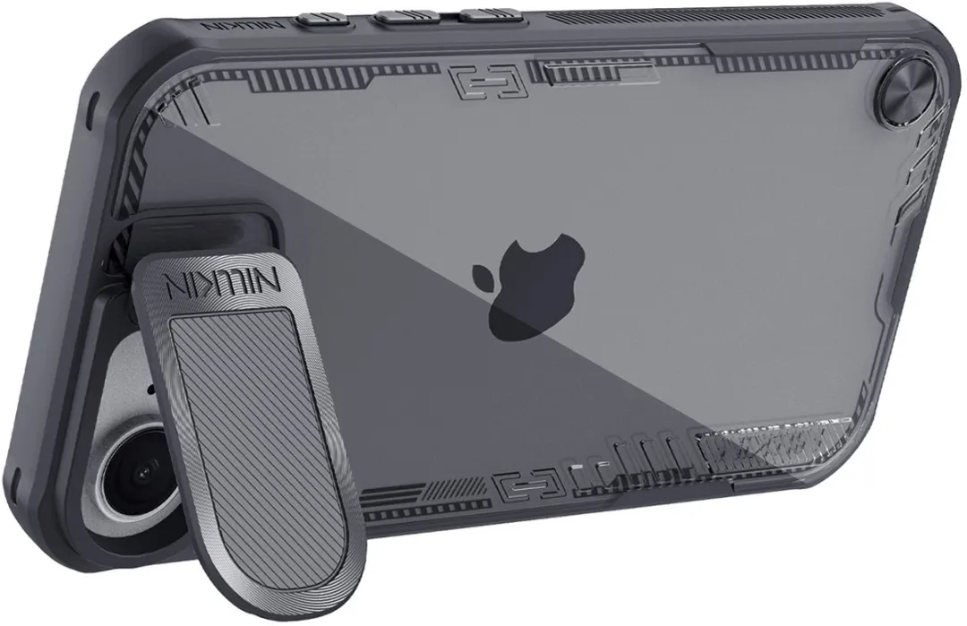 Nillkin Iceblade Prop Case iPhone 16E - Zwart - afbeelding 3 van 6
