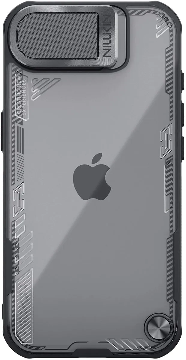 Nillkin Iceblade Prop Case iPhone 16E - Zwart - afbeelding 4 van 6