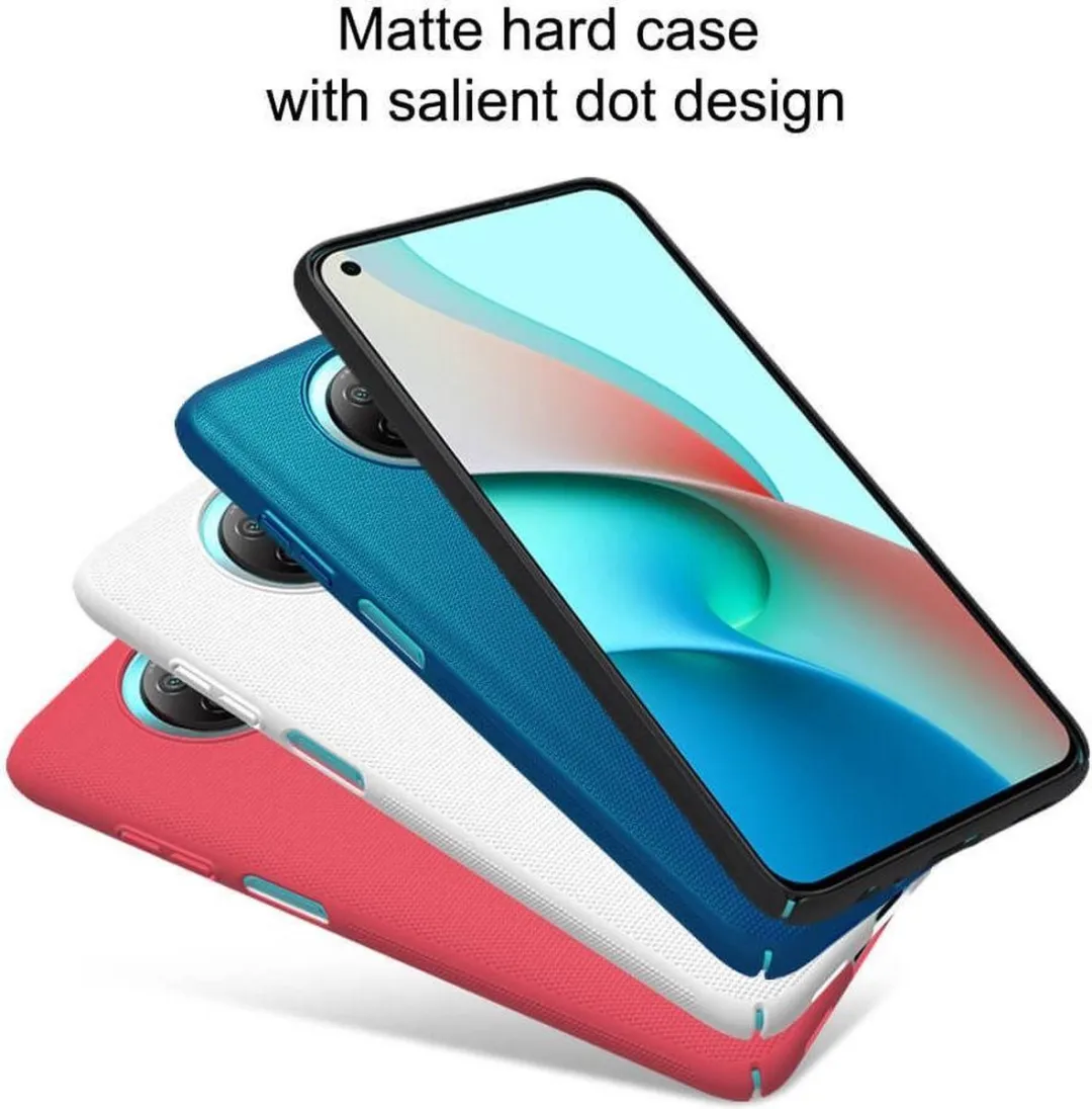 Nillkin Super Frosted Shield Hoesje Xiaomi Redmi Note 9T - Zwart - afbeelding 5 van 6