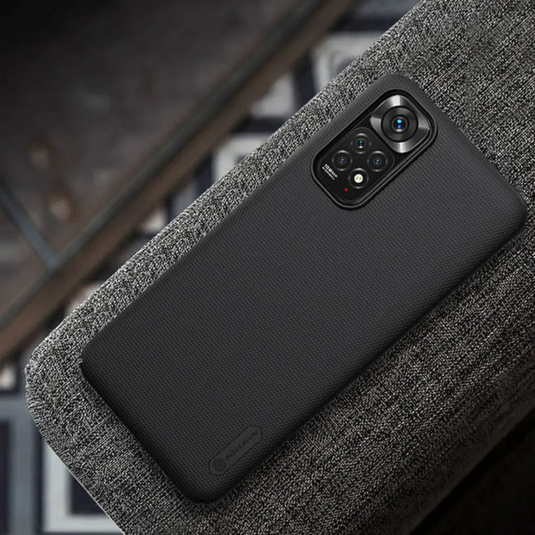 Nillkin Frosted Shield Hoes Xiaomi Redmi Note 11S - Zwart - afbeelding 3 van 3