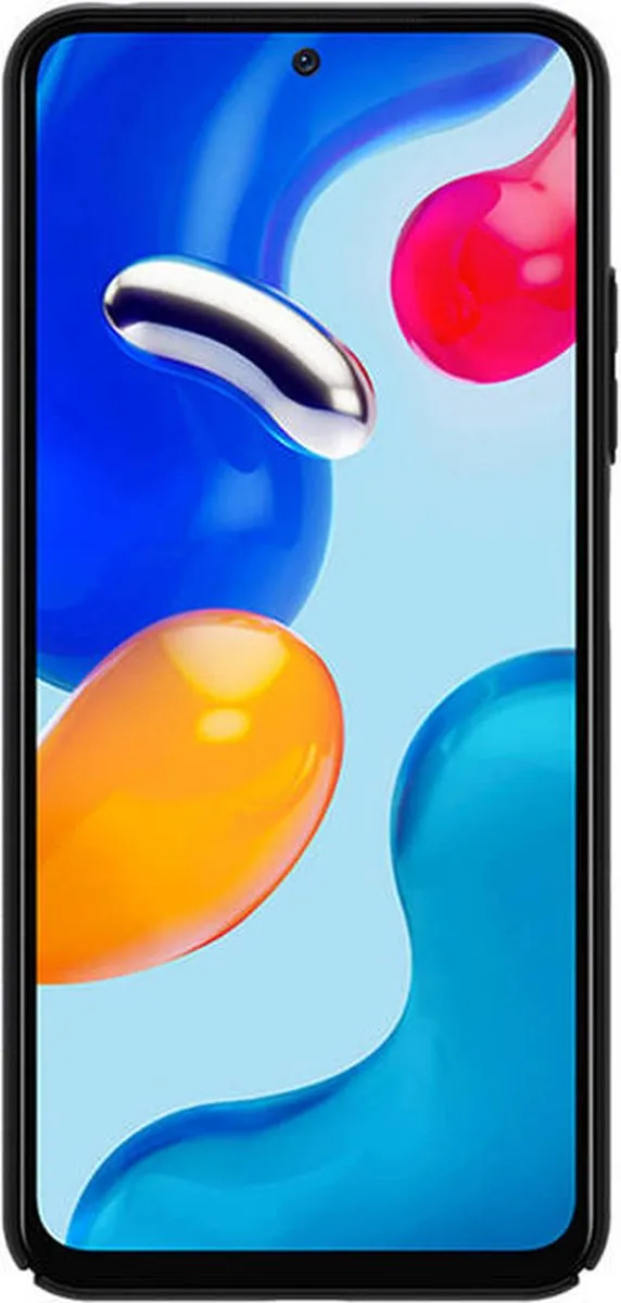 Nillkin Frosted Shield Hoes Xiaomi Redmi Note 11S - Zwart - afbeelding 2 van 3