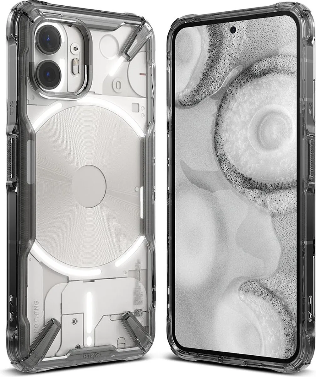Ringke Fusion X Telefoonhoes - 2 Stuks - Zwart - afbeelding 2 van 6