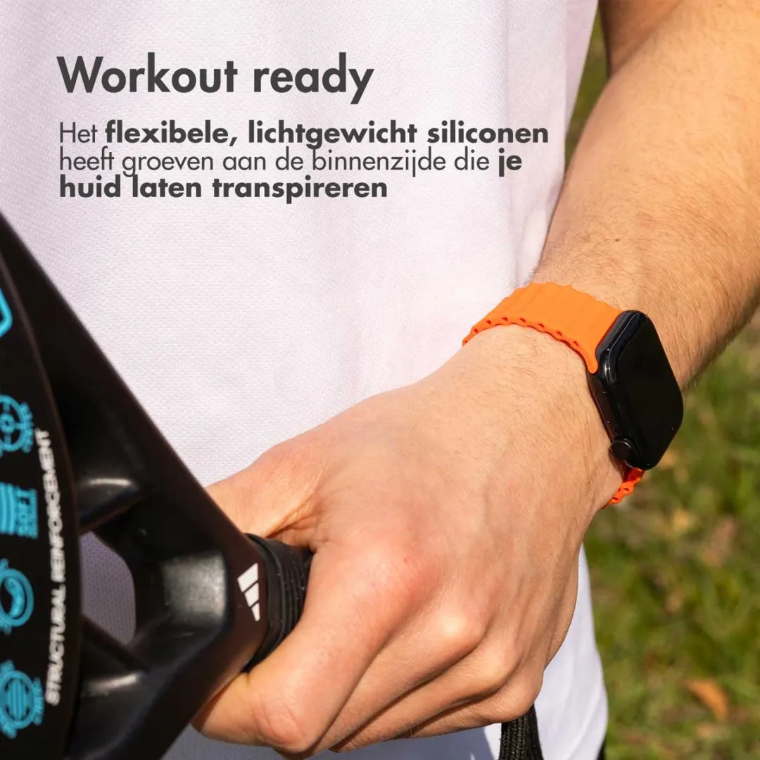 Imoshion Siliconen Bandje Apple Watch 38-42mm - Oranje
