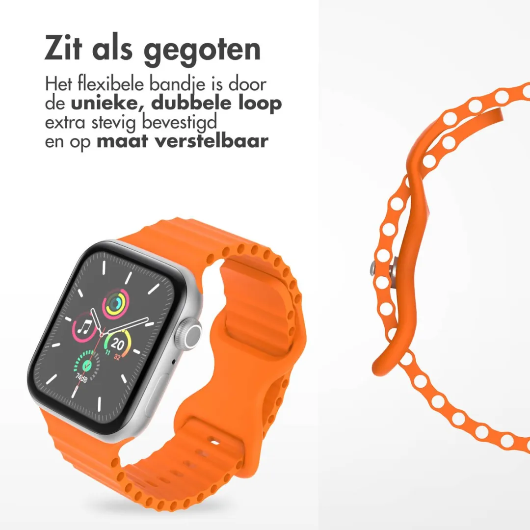 Imoshion Siliconen Bandje Apple Watch 38-42mm - Oranje