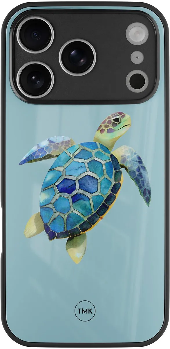 Casevibes iPhone 17 Pro Max Hoesje Schildpad Blauw