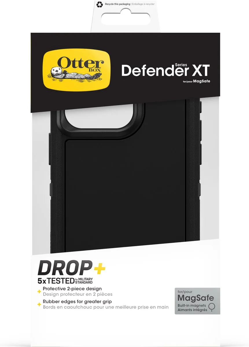OtterBox Defender XT iPhone 15 Pro Max Hoesje 77-92966 - Zwart