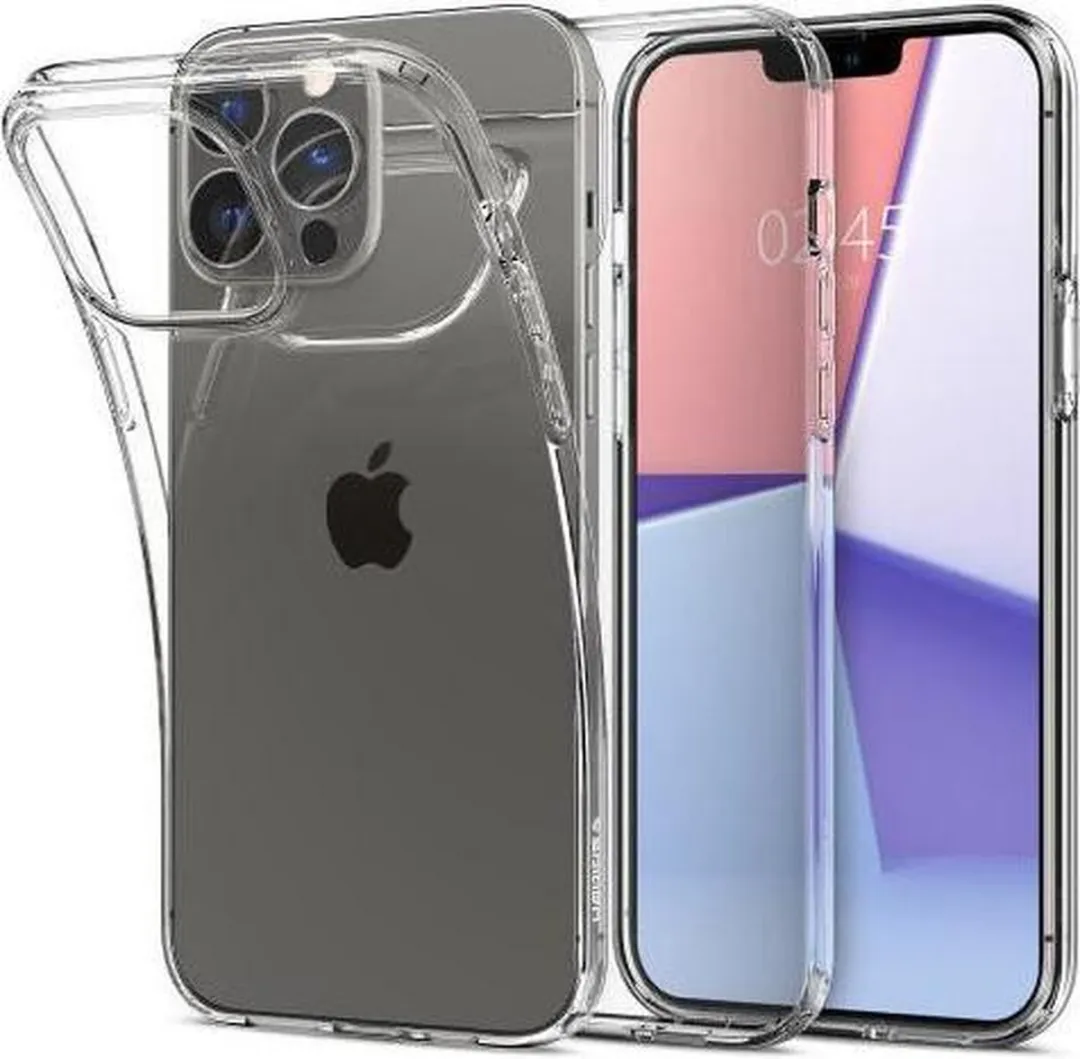 Spigen Crystal Flex iPhone 13 Pro Hoesje - Transparant