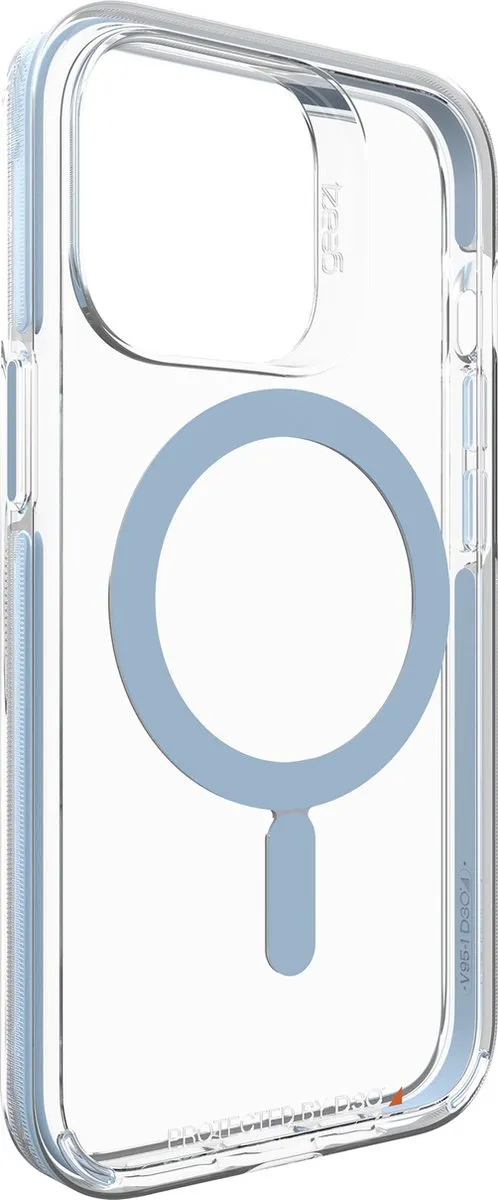 Gear4 Santa Cruz Snap D3O Hoesje iPhone 13 Pro - Blauw - afbeelding 6 van 6