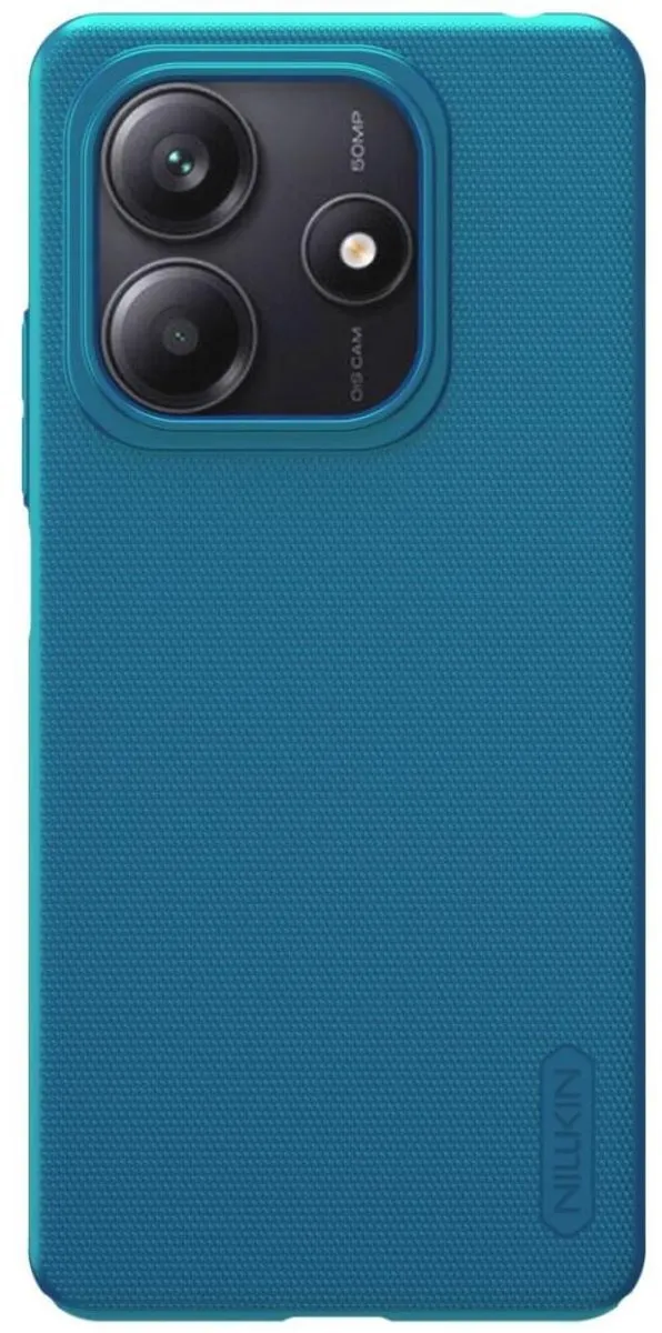 Nillkin Super Frosted Shield Hoesje Xiaomi Redmi Note 14 5G - Blauw