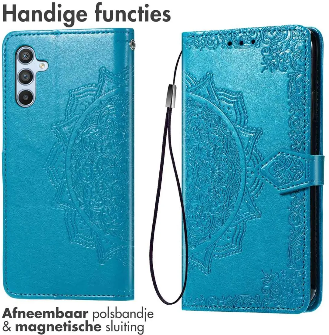 Imoshion Hoesje Samsung Galaxy A36 - Turquoise - 3 Pasjes