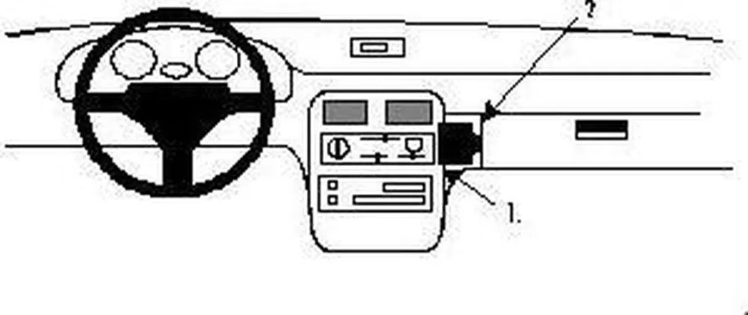 Brodit Proclip Angled Mount 852189