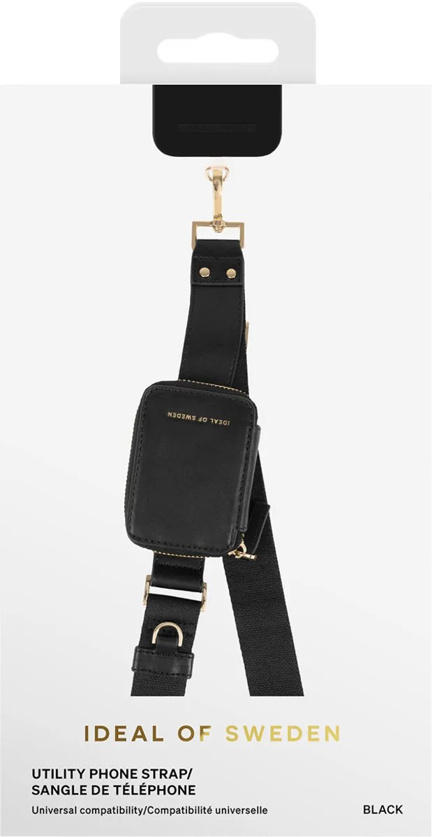 iDeal of Sweden Utility Phone Strap 840046698348 - Zwart