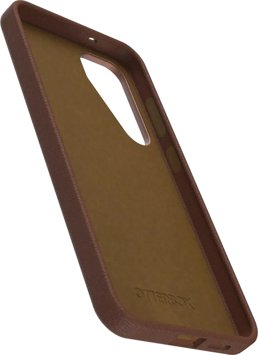 OtterBox Symmetry Cactus Leer Hoesje Samsung Galaxy S25 Plus - Bruin