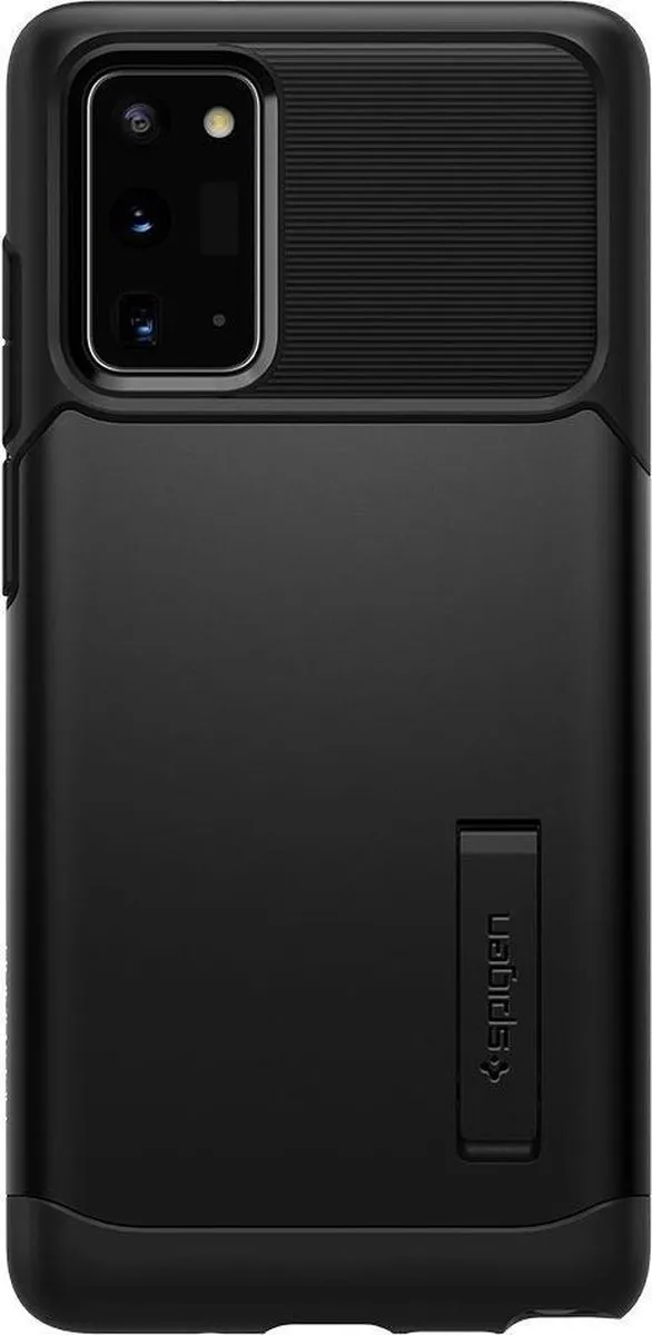 Spigen Slim Armor ACS01365 Hoesje - Samsung Galaxy Note20 - Zwart