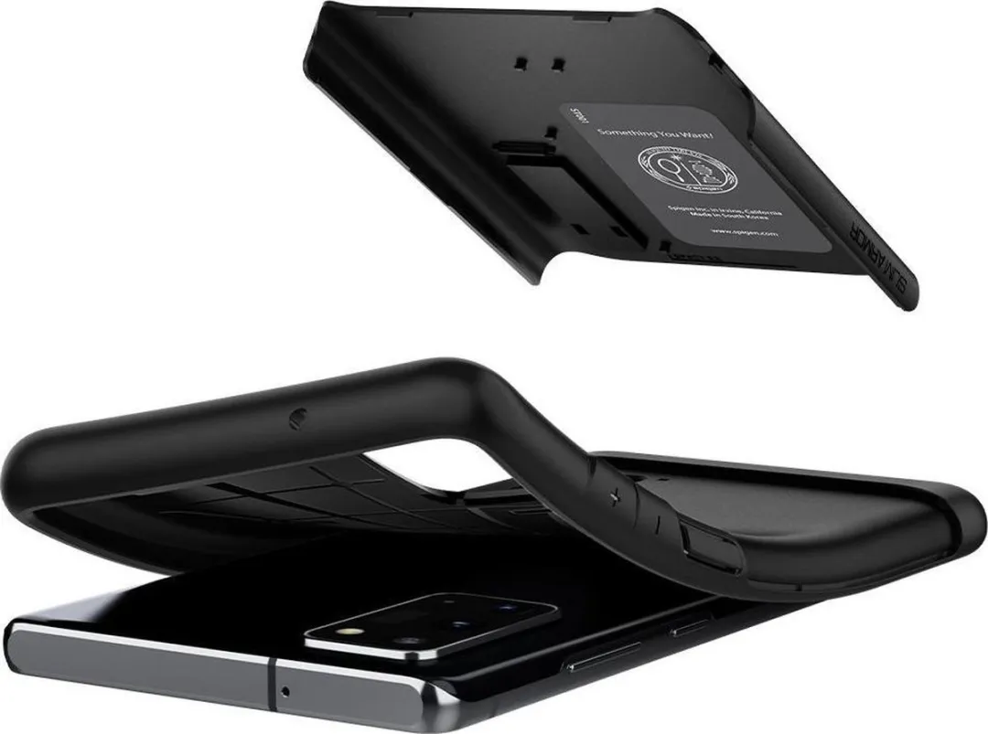 Spigen Slim Armor ACS01365 Hoesje - Samsung Galaxy Note20 - Zwart