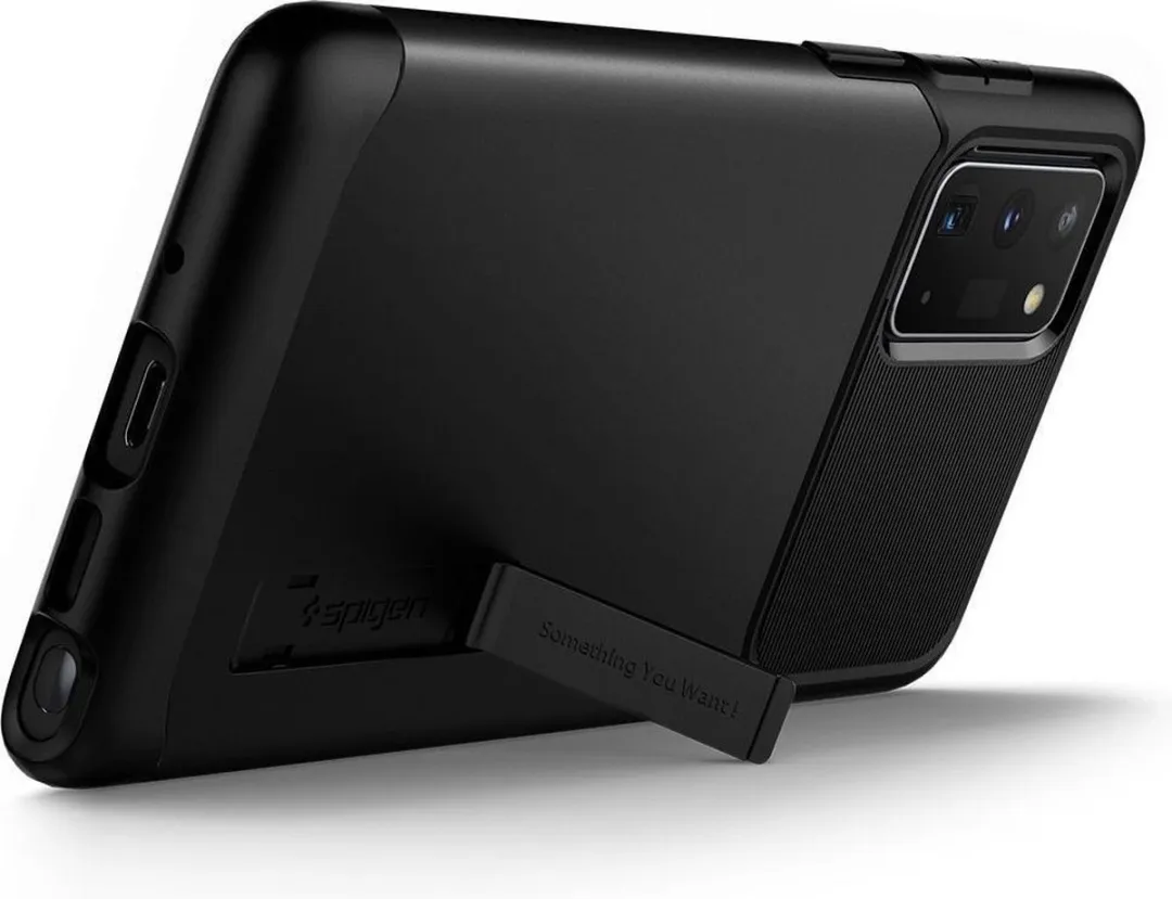 Spigen Slim Armor ACS01365 Hoesje - Samsung Galaxy Note20 - Zwart
