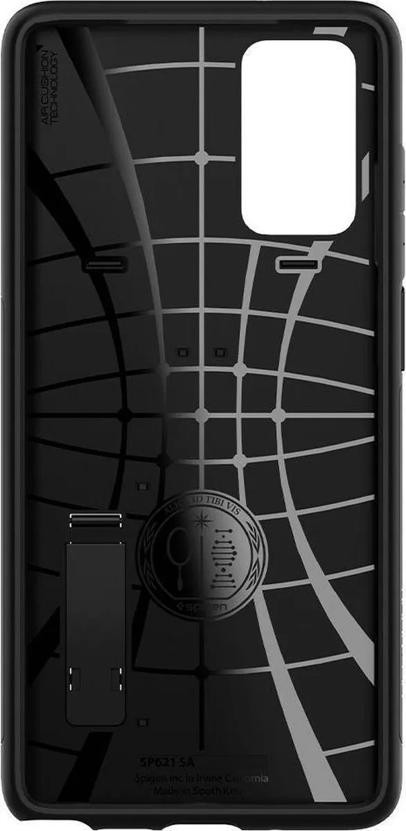 Spigen Slim Armor ACS01365 Hoesje - Samsung Galaxy Note20 - Zwart - afbeelding 6 van 6