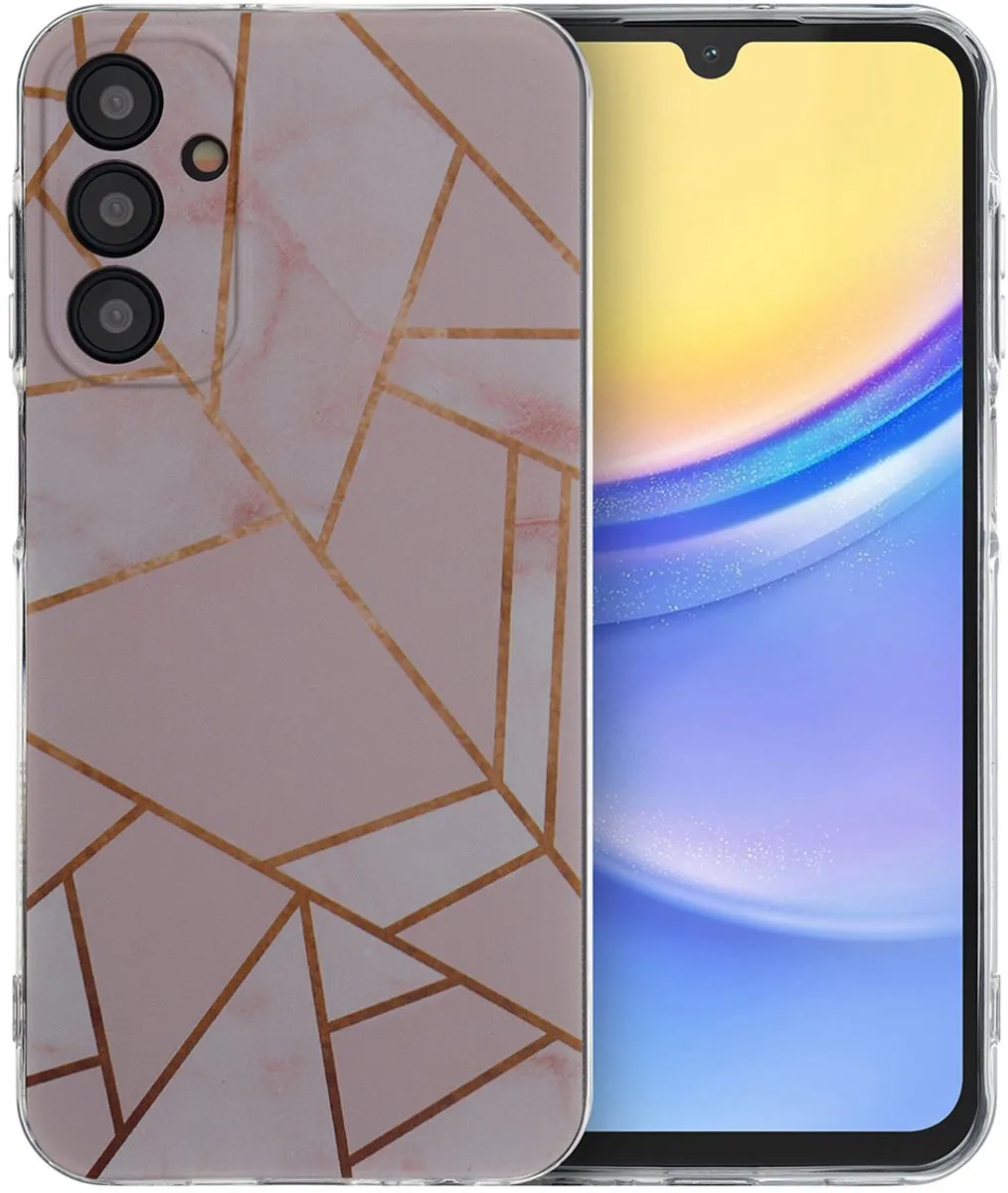 Imoshion Hoesje Samsung Galaxy A15 Pink Graphic