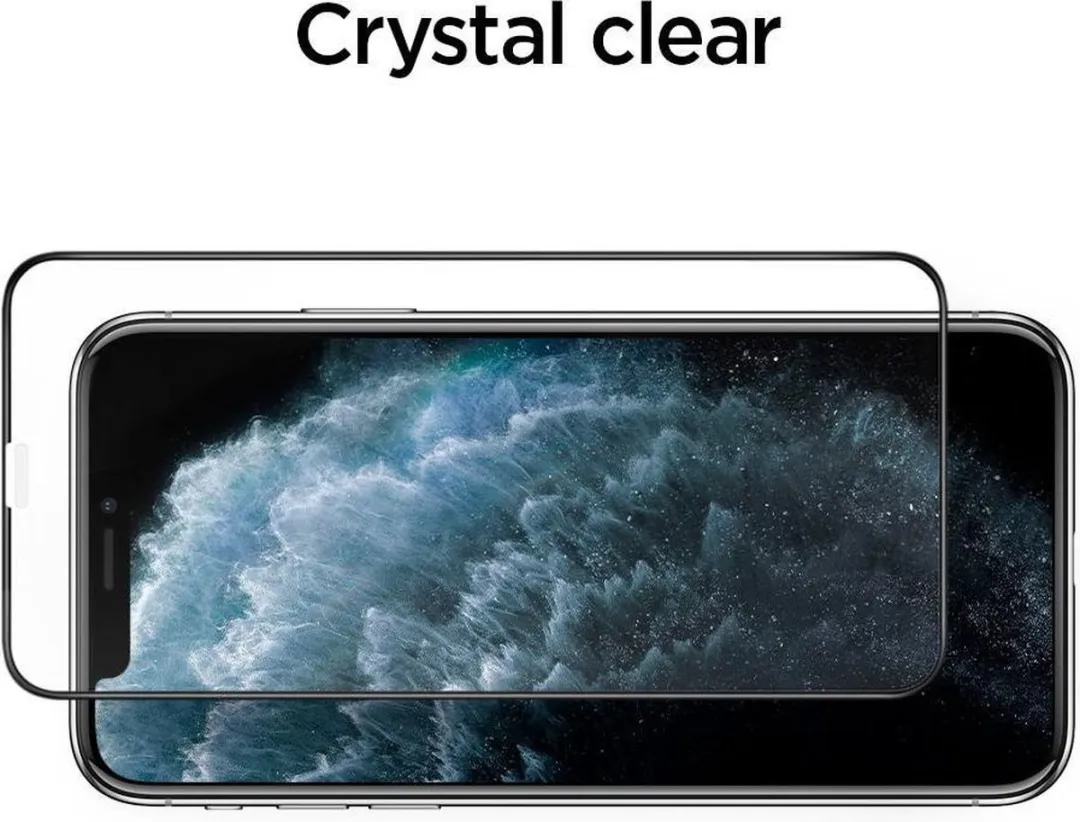 Spigen AlignMaster Glasbeschermer AGL00098 - iPhone 11 Pro Max/XS Max - Zwart