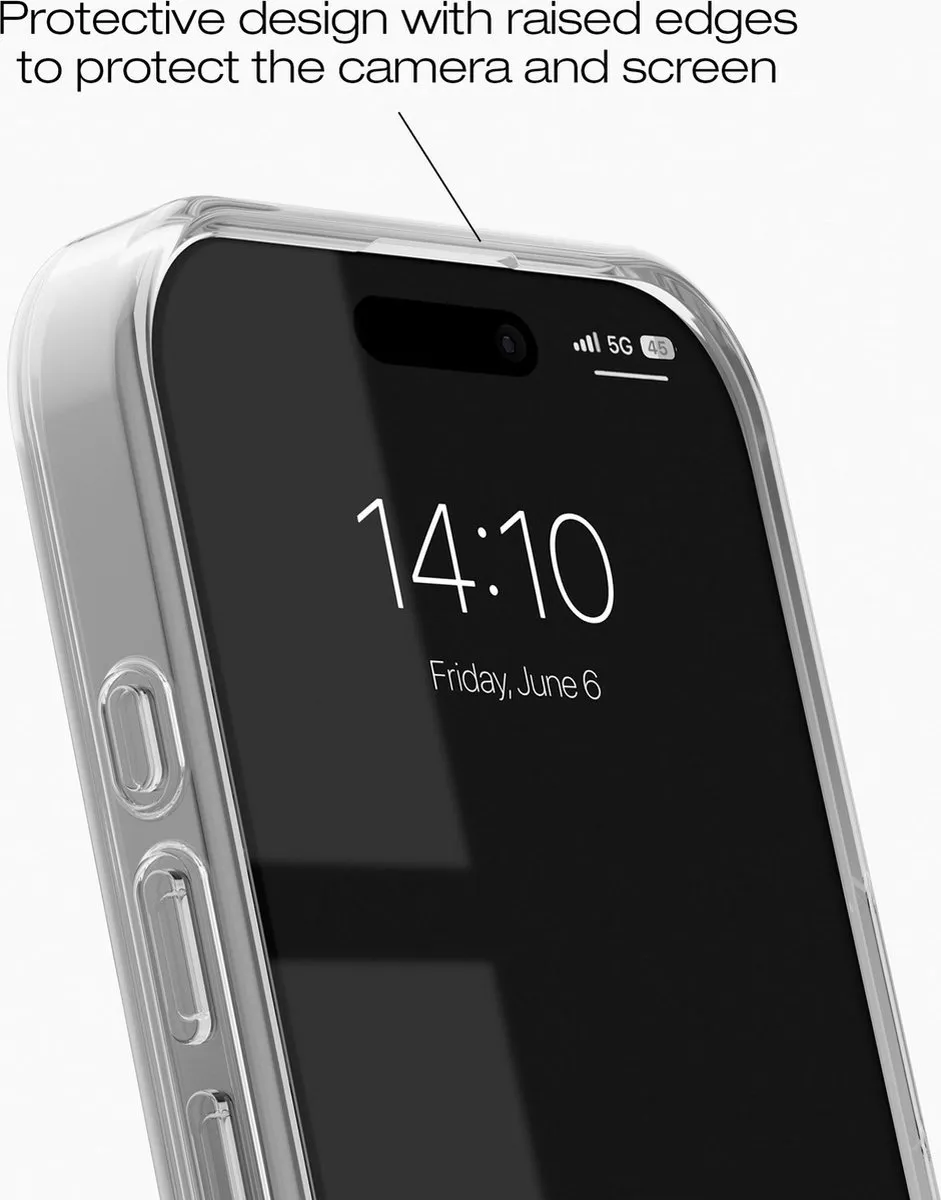 iDeal of Sweden Clear Case iPhone 16 Pro - MagSafe - Transparant