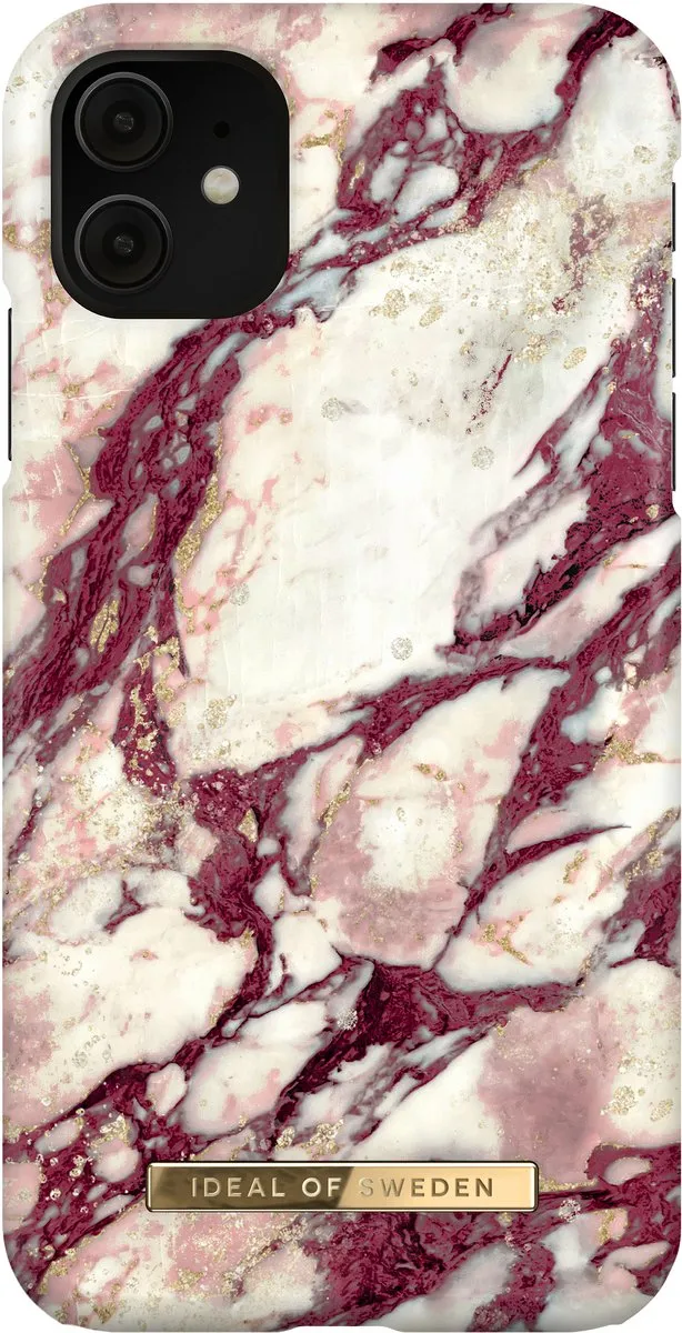 iDeal of Sweden Fashion Case iPhone 11/XR - Calacatta Ruby Marble