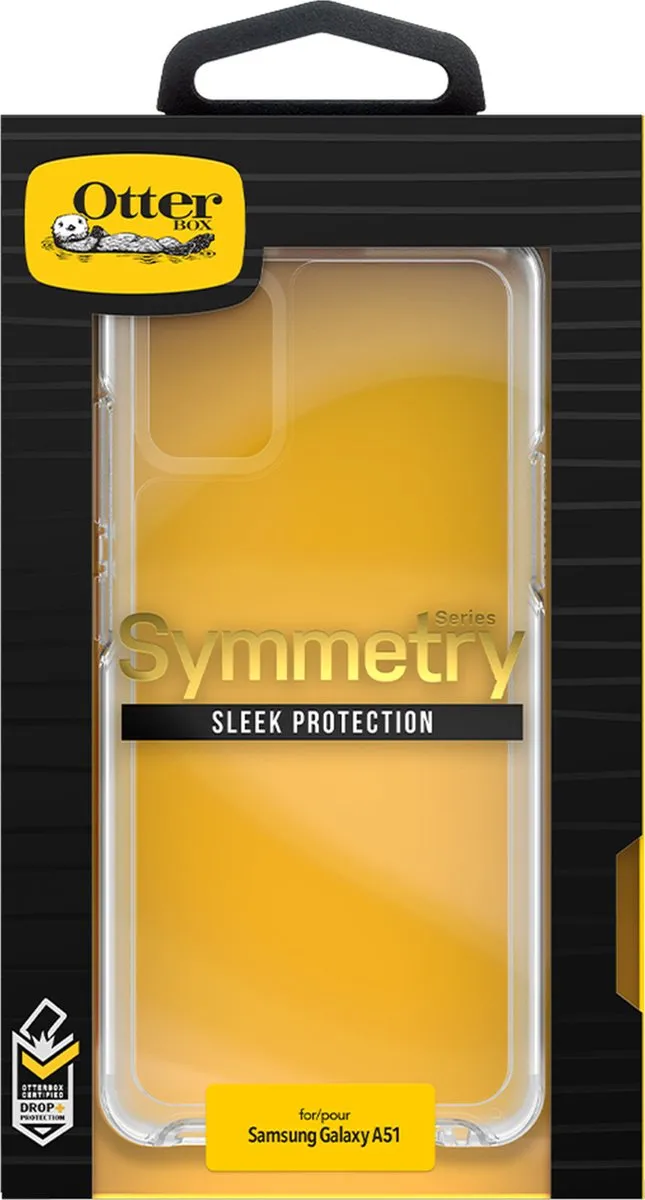 OtterBox Symmetry Case Samsung Galaxy A51 77-64868 - Transparant