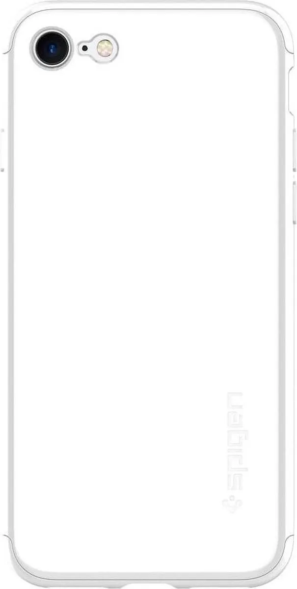 Spigen Thin Fit 360 Case iPhone 7/8 - Wit