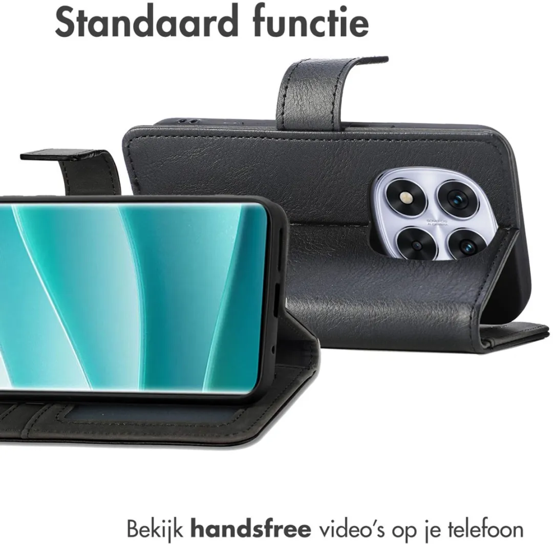 Imoshion Hoesje Xiaomi Poco X7 - 3 Pasjes - Zwart