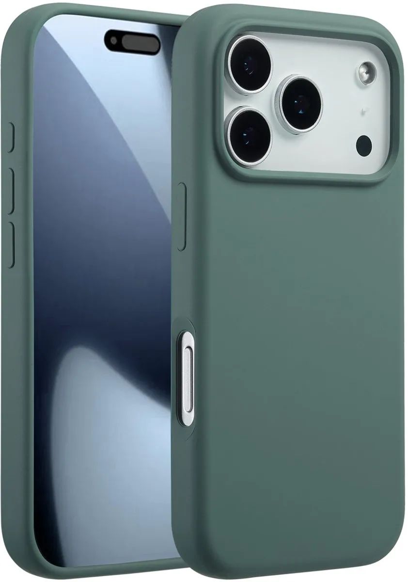 Accezz iPhone 17 Pro MagSafe Hoesje Donkergroen