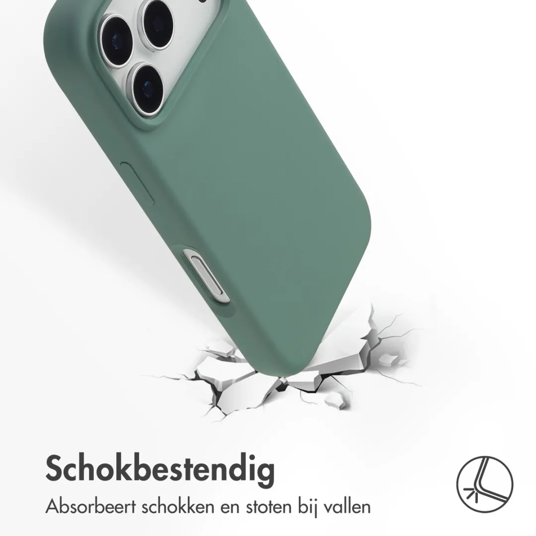 Accezz iPhone 17 Pro MagSafe Hoesje Donkergroen