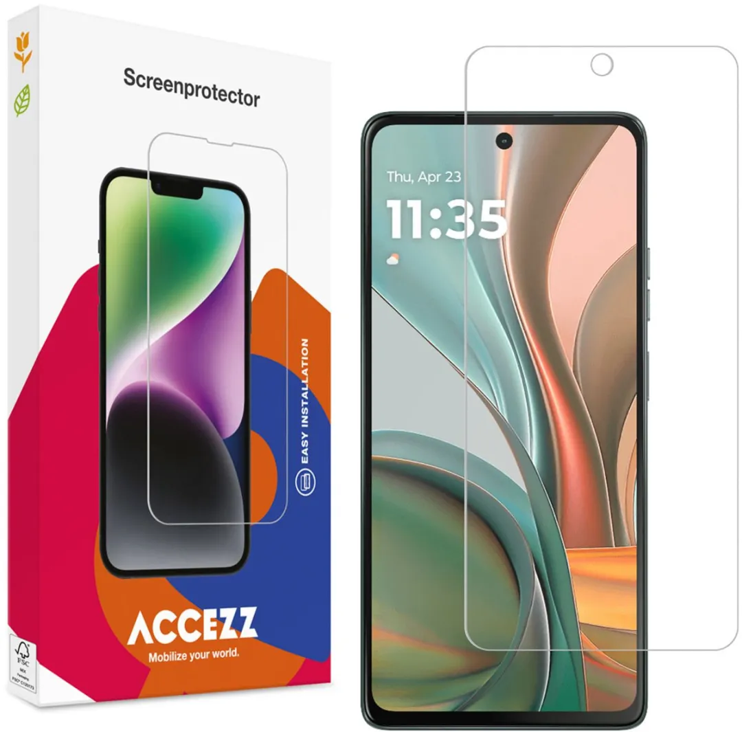 Accezz Screenprotector Motorola Moto G75 - Gehard Glas