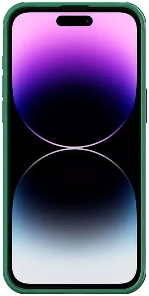 Nillkin CamShield Hoesje iPhone 15 Pro Max - Groen
