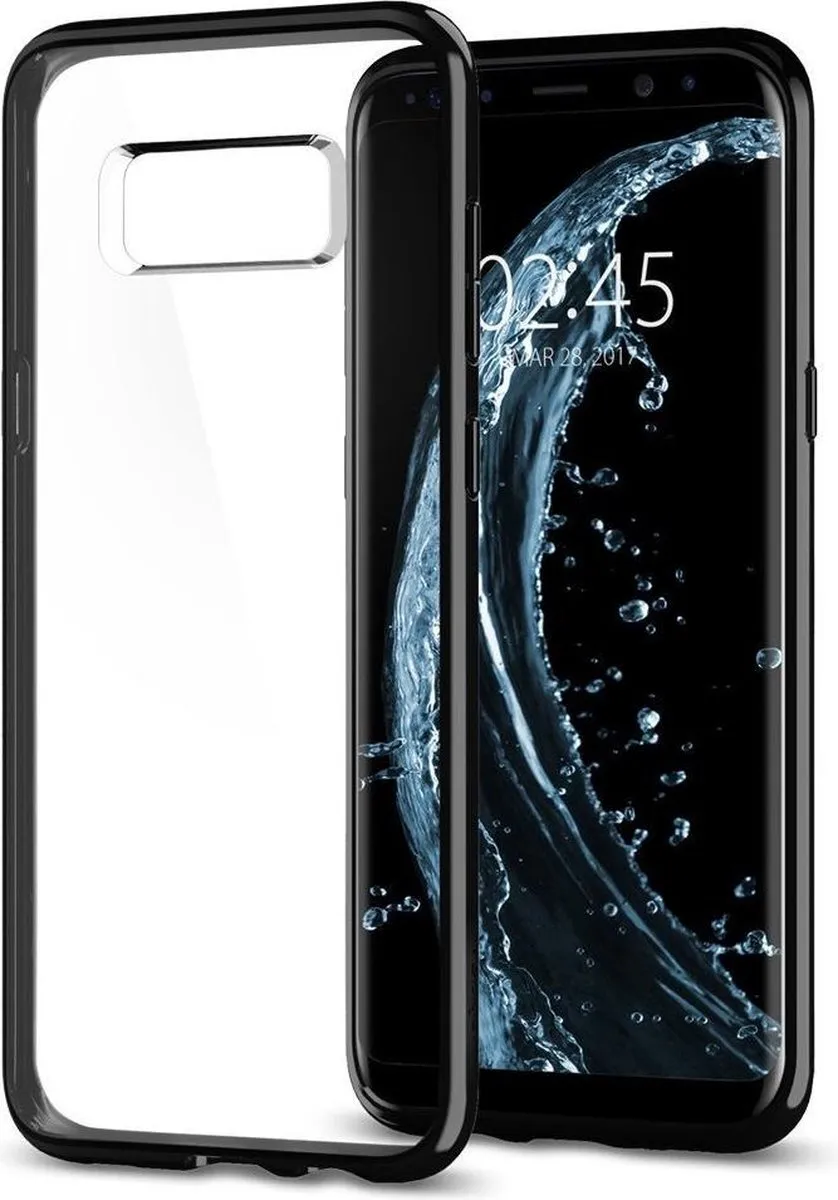 Spigen Ultra Hybrid Galaxy S8 Hoesje - Zwart