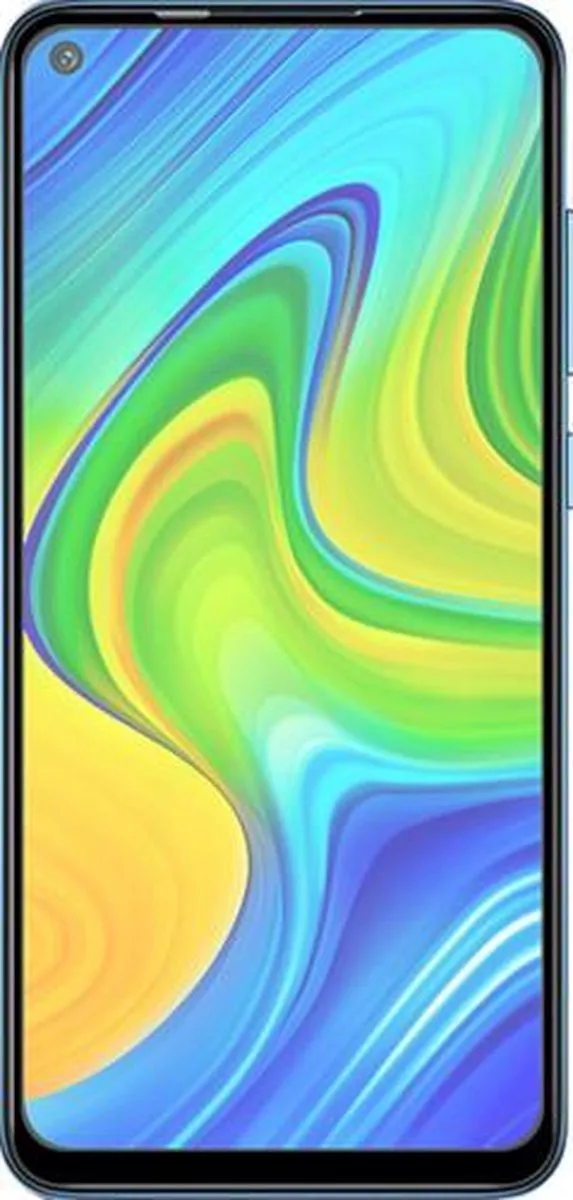 Azuri Tempered Glass Screenprotector Xiaomi Redmi Note 9 - Zwart Frame