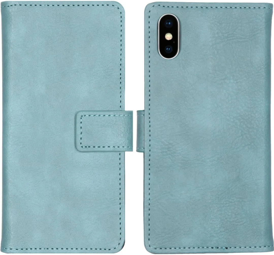 Imoshion Hoesje iPhone Xs Lichtblauw - 3 Pasjes