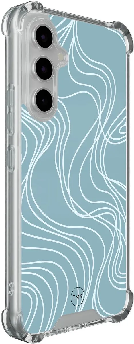 Casevibes Shockproof Hoesje Samsung Galaxy A54 - Blauw - S/A54/S/022