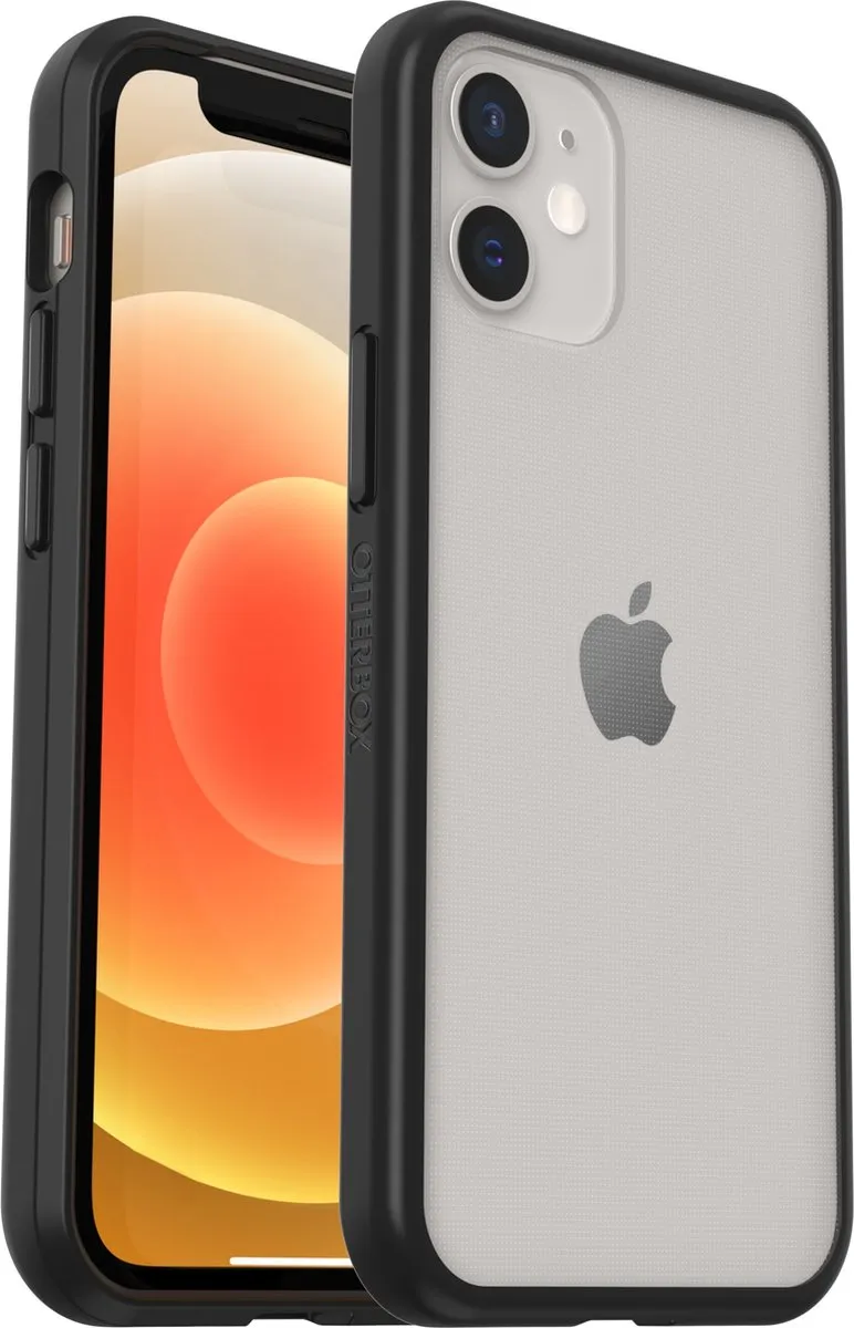 OtterBox React Case iPhone 12 Mini 77-66168 - Transparant/Zwart - afbeelding 6 van 6