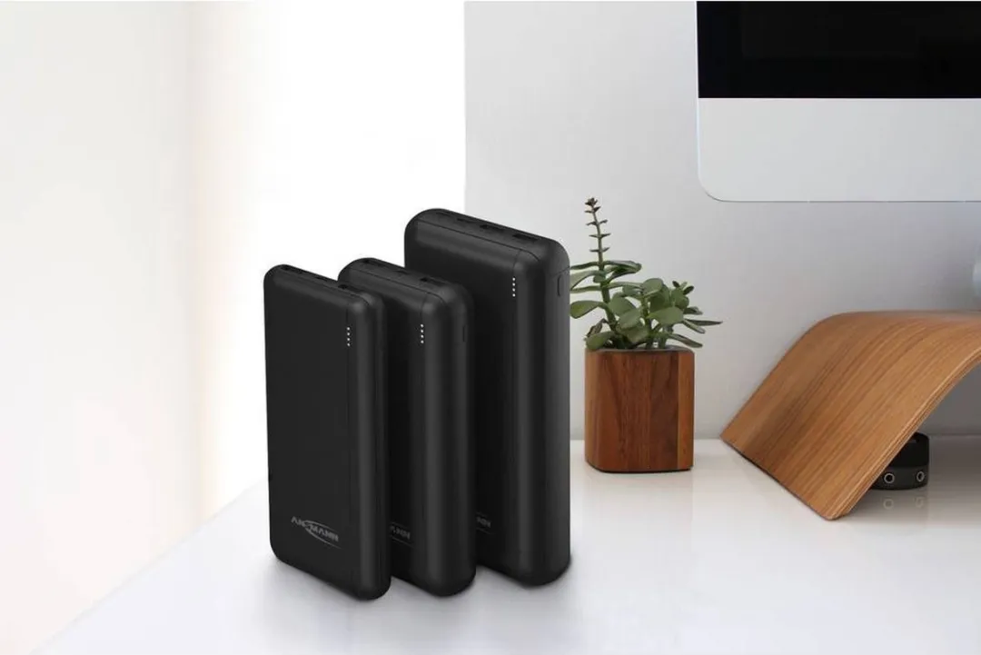 Ansmann Powerbank PB212 10000mAh - 2x USB - 10W - Zwart